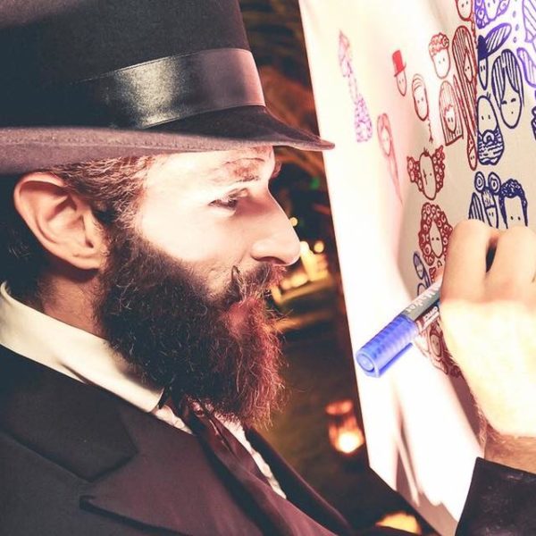 edoardo nardin live painting 3